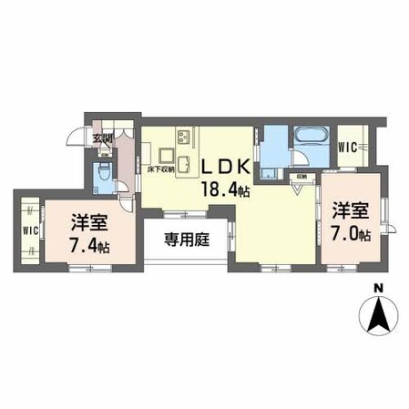 ヴィステリオ　プレミアの物件間取画像